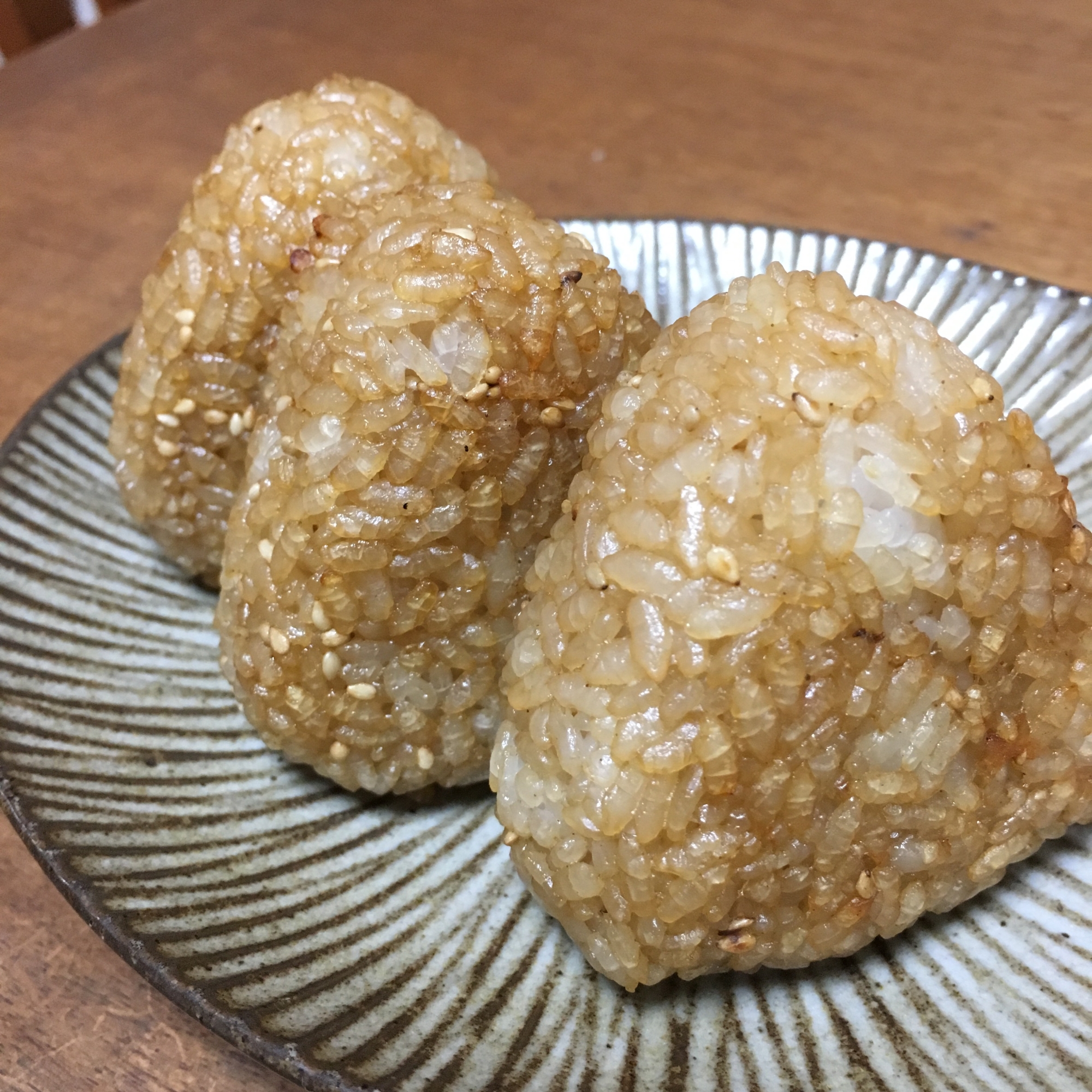 お家で簡単焼きおにぎり