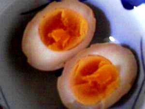 煮卵風味付たまご