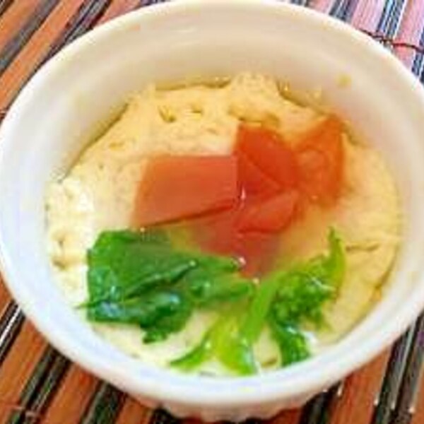 離乳食 レンジで簡単 トマトと菜の花の茶碗蒸し レシピ 作り方 By Hottyoi 楽天レシピ 離乳食 レンジで簡単 トマトと菜の花の茶碗蒸し レシピ 作り方 By Hottyoi 楽天レシピ