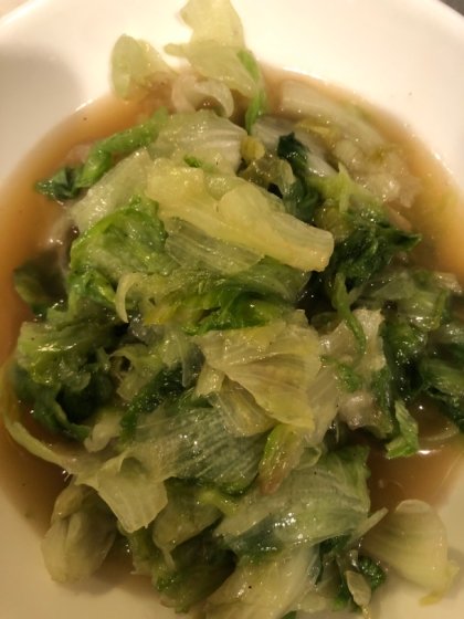 楽々♪クセになる簡単レタス炒め