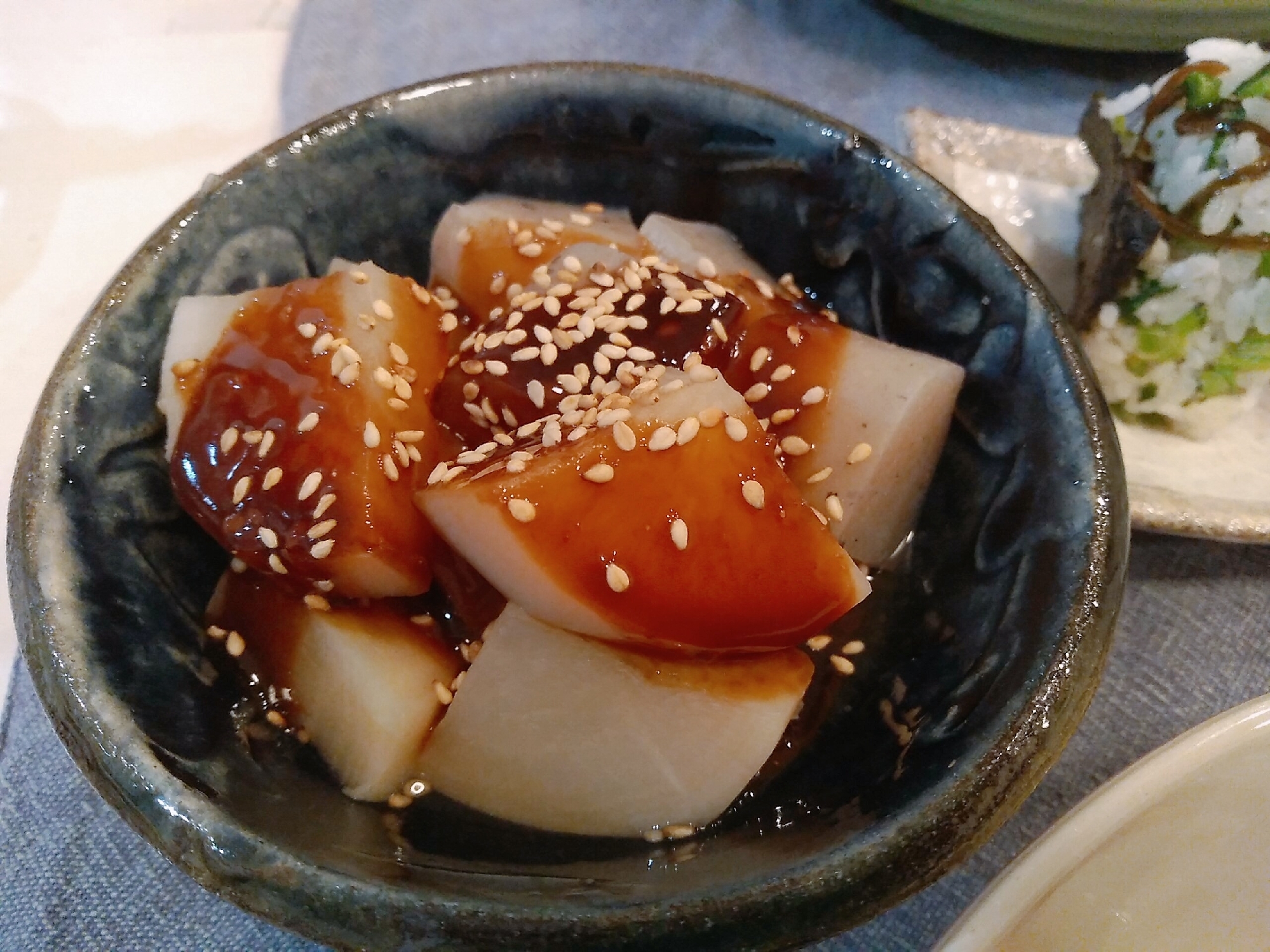 献立いろいろ味噌で 蒟蒻と大根の田楽 冷やしおでん レシピ 作り方 By Na Maママ 楽天レシピ 献立いろいろ味噌で 蒟蒻と大根の田楽 冷やしおでん レシピ 作り方 By Na Maママ 楽天レシピ