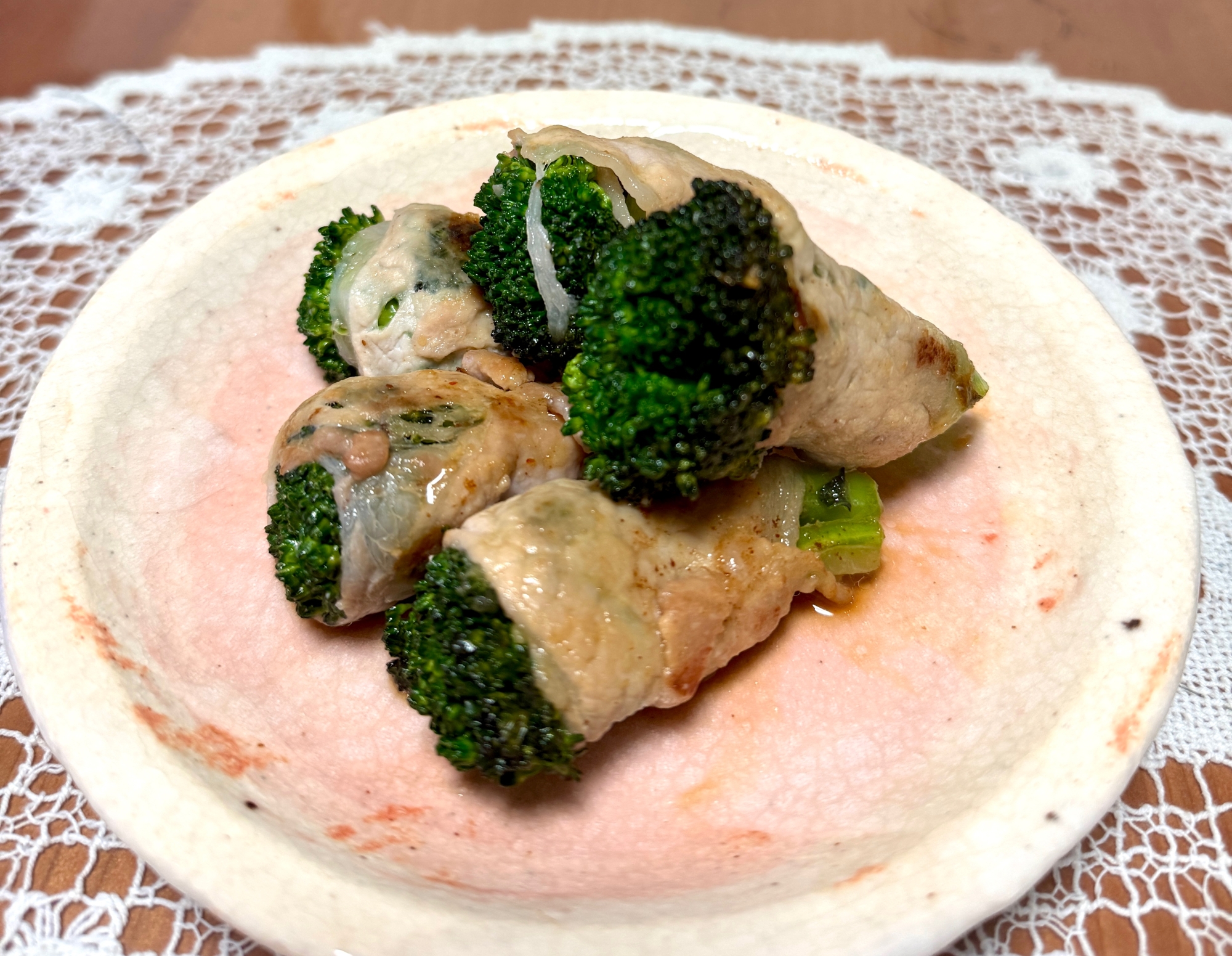 お弁当のおかずにღ˘◡˘றブロッコリーの☆豚肉巻き