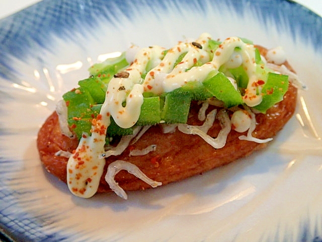 トースターで　ちりめんじゃこオクラの焼きさつま揚げ