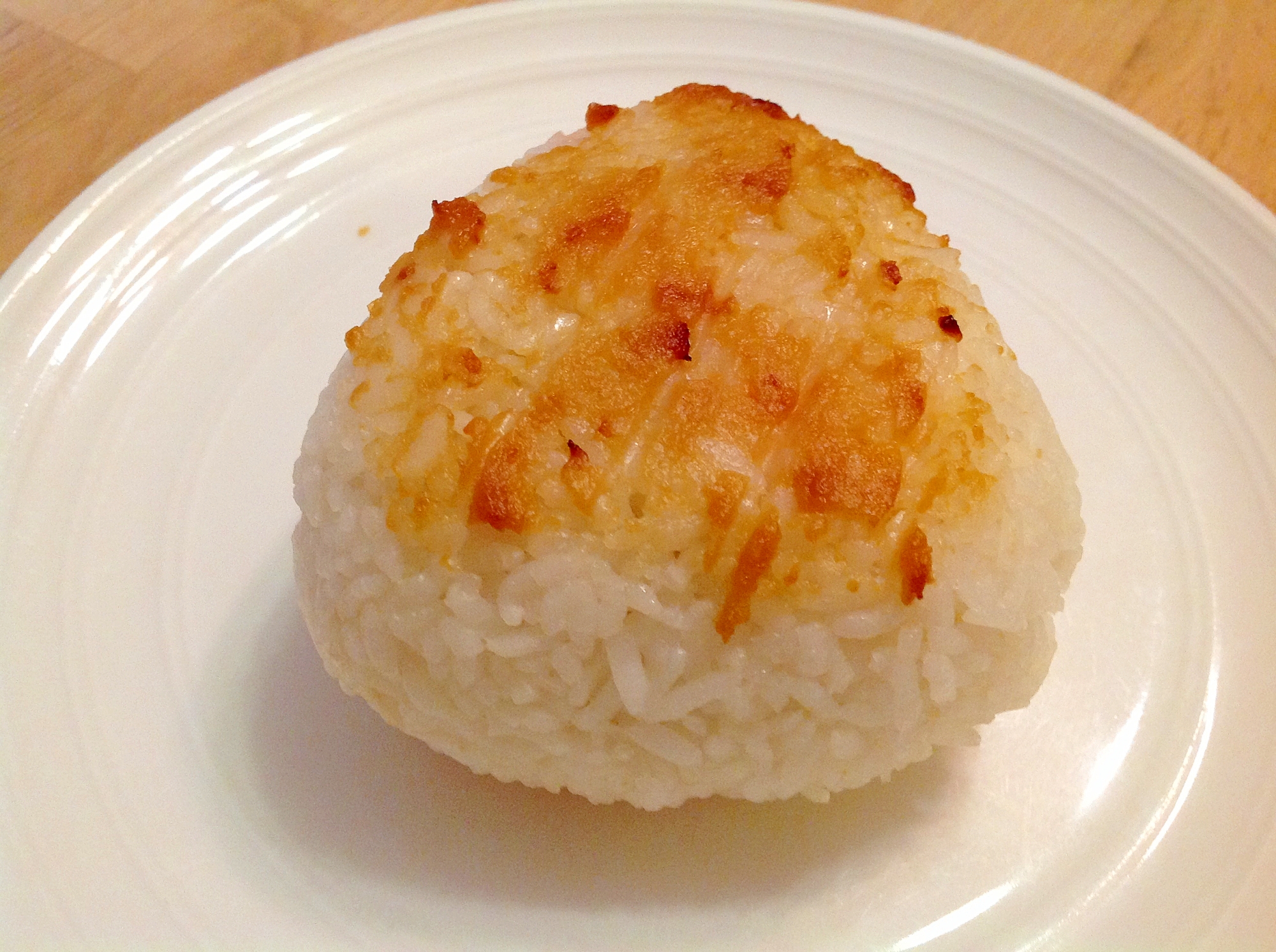 鶏そぼろ入り味噌焼きおにぎり