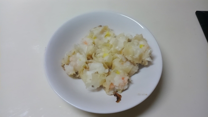 プリプリのフワフワで美味しかったぁ～(*^^*)♪　いっぱい作ったんですが、あっという間に食べちゃいましたぁ～♪(о´∀`о)ノ　ご馳走様でしたぁ～♪