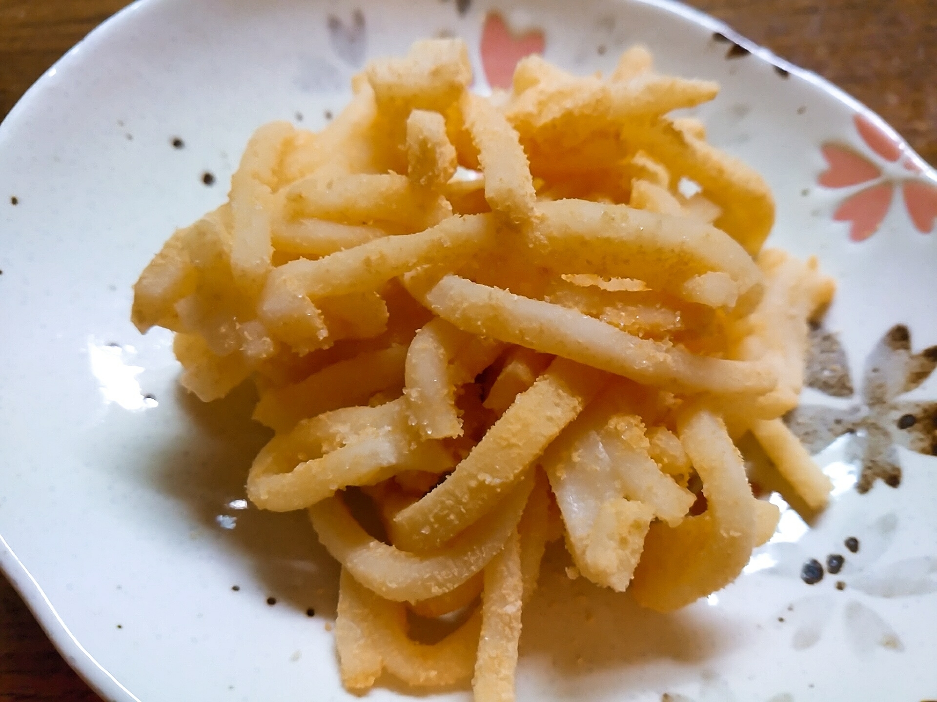 おやつに☆甘いきな粉うどん