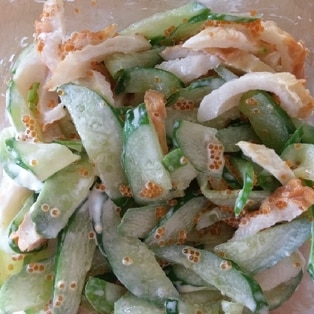 ちくわときゅうりのとびっこマヨネーズ和え レシピ 作り方 By ねこすけ 楽天レシピ ちくわときゅうりのとびっこマヨネーズ和え レシピ 作り方 By ねこすけ 楽天レシピ