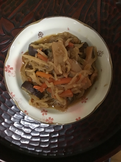 基本☆切り干し大根の煮物