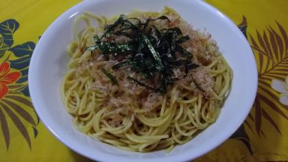 超簡単！鍋一つで花かつおの和風パスタ