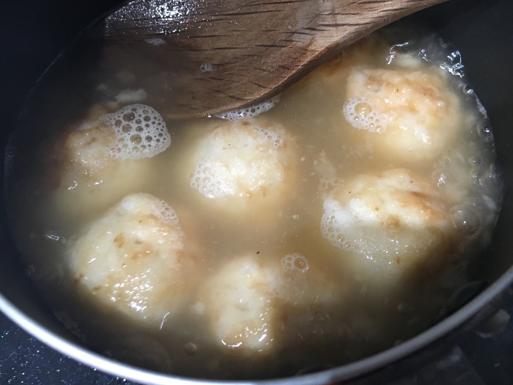 冷凍たこ焼きを使って簡単明石焼き