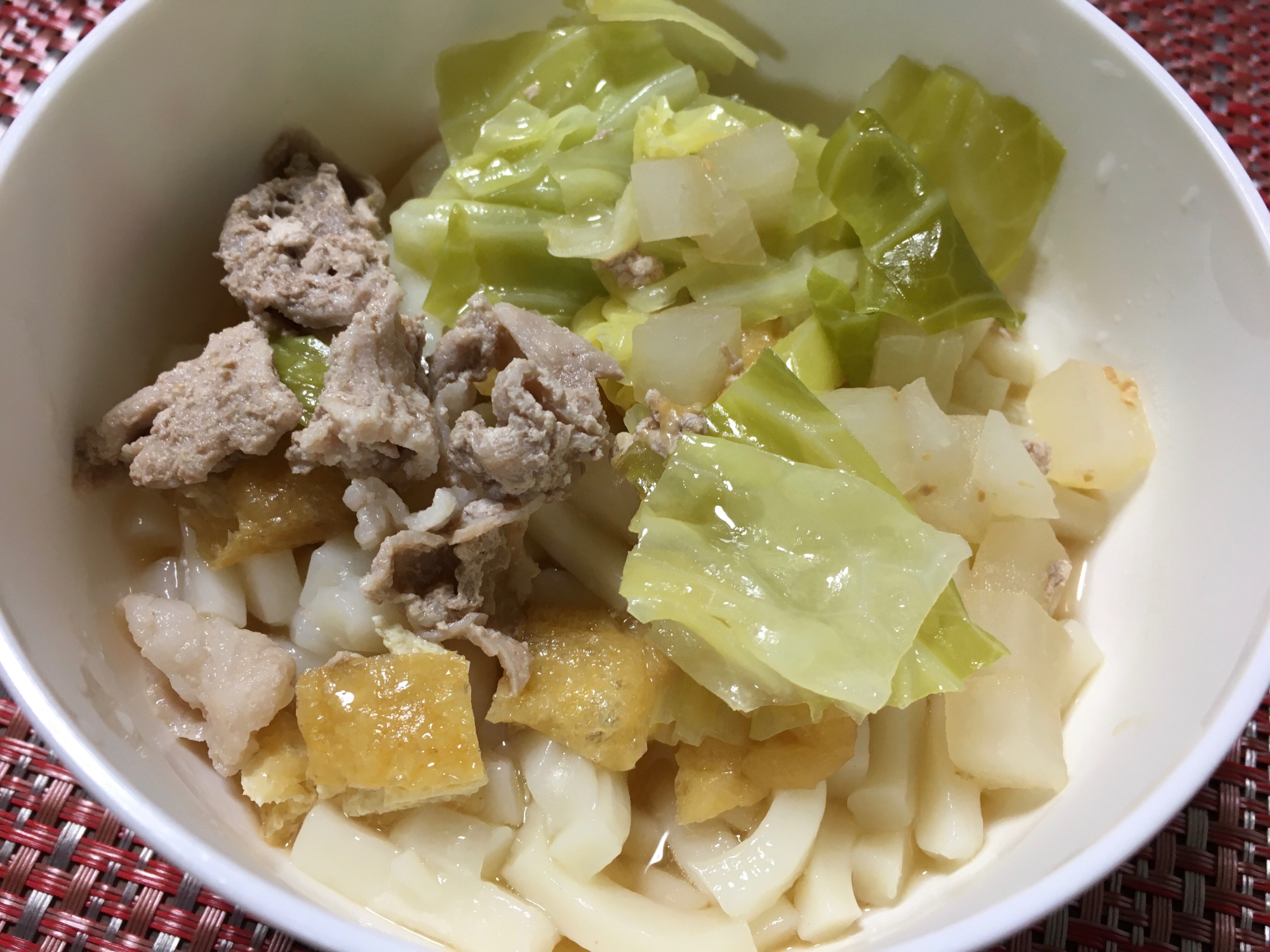 【幼児食】味噌煮込みうどん★