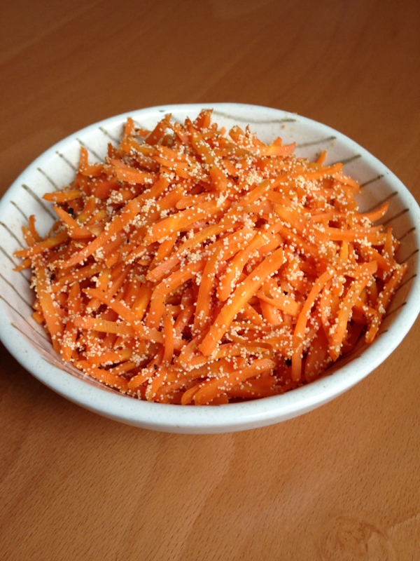 人参の明太子炒め レシピ 作り方 By ちーたまちー 楽天レシピ