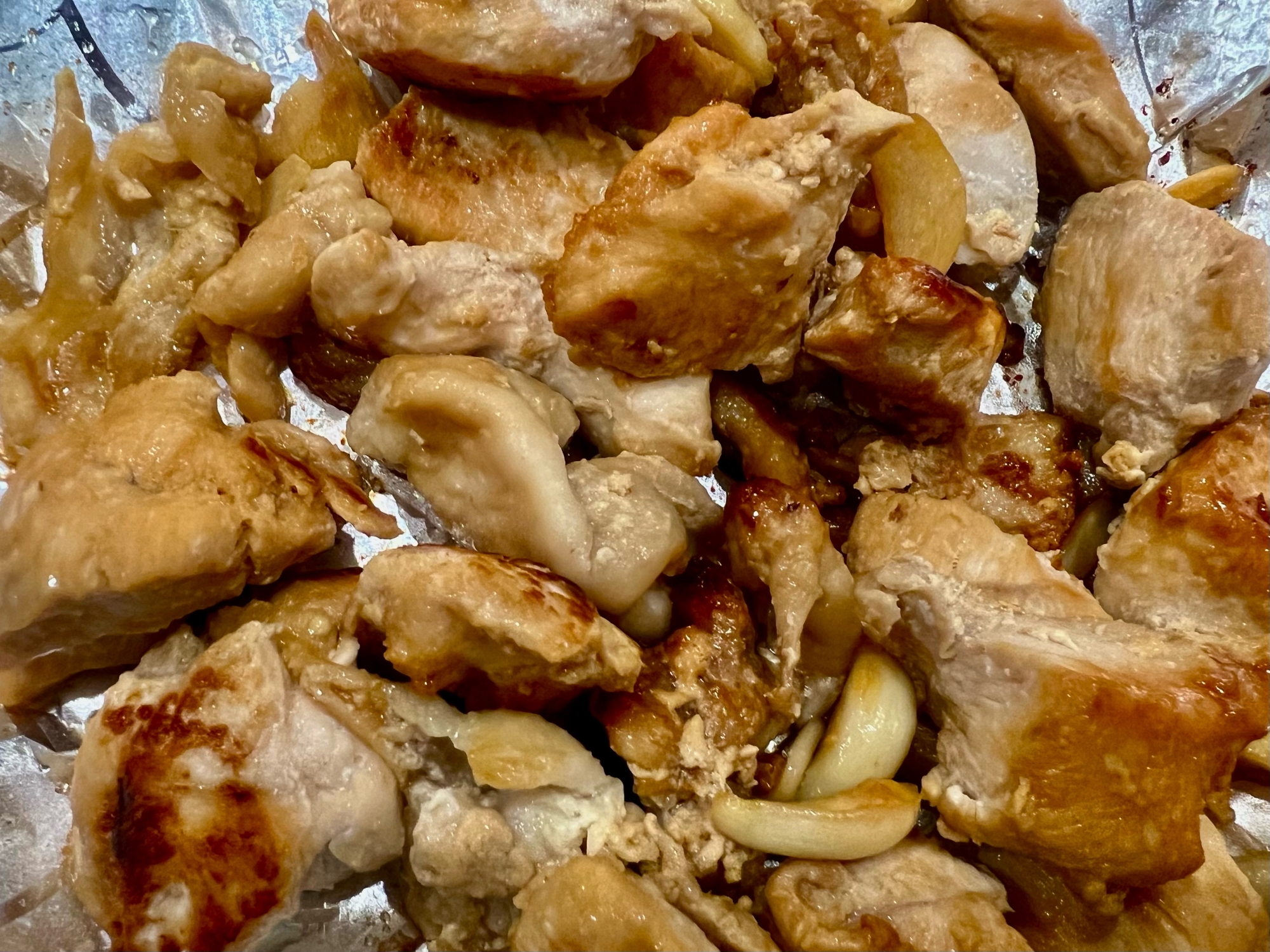 鶏むね肉のマヨポン酢焼き