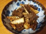 旬の筍で春を食す！たけのこと牛肉のオイスター炒め