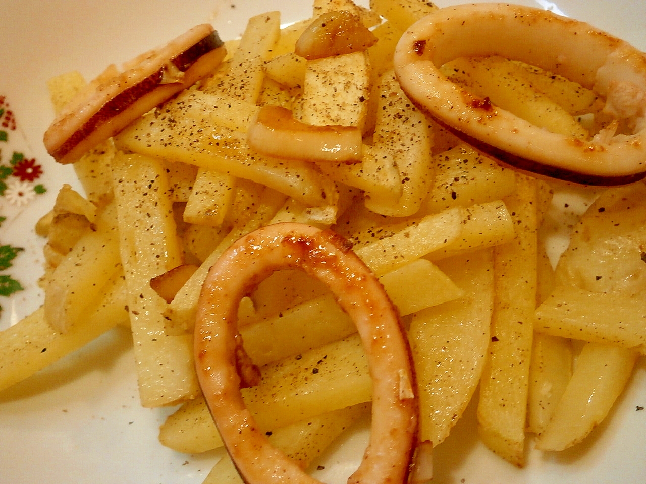 イカとじゃがいものガーリック炒め レシピ 作り方 By なな1151 楽天レシピ イカとじゃがいものガーリック炒め レシピ 作り方 By なな1151 楽天レシピ