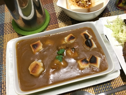 カレーチーズ餅☆