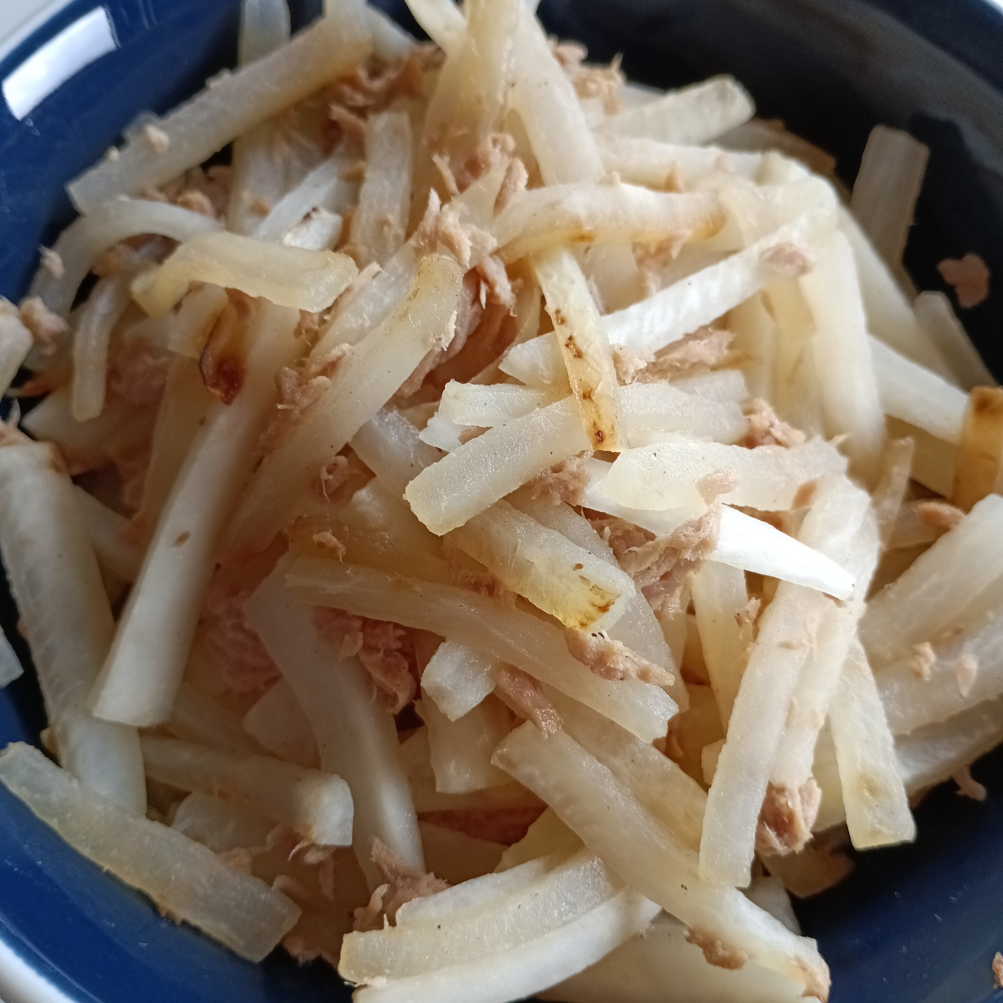 【副菜】大根とツナの簡単炒め【大量消費】