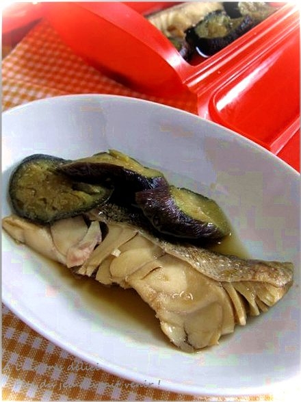 超簡単!タラとなすのレンジで蒸し煮