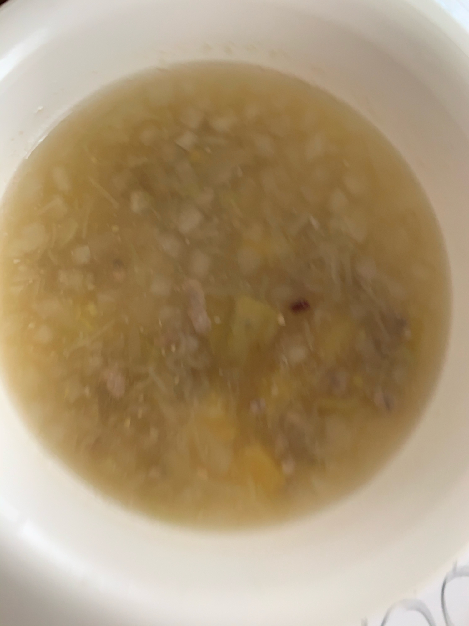 離乳食 キャベツ入り赤ちゃん豚汁 レシピ 作り方 By ゆひ7 楽天レシピ