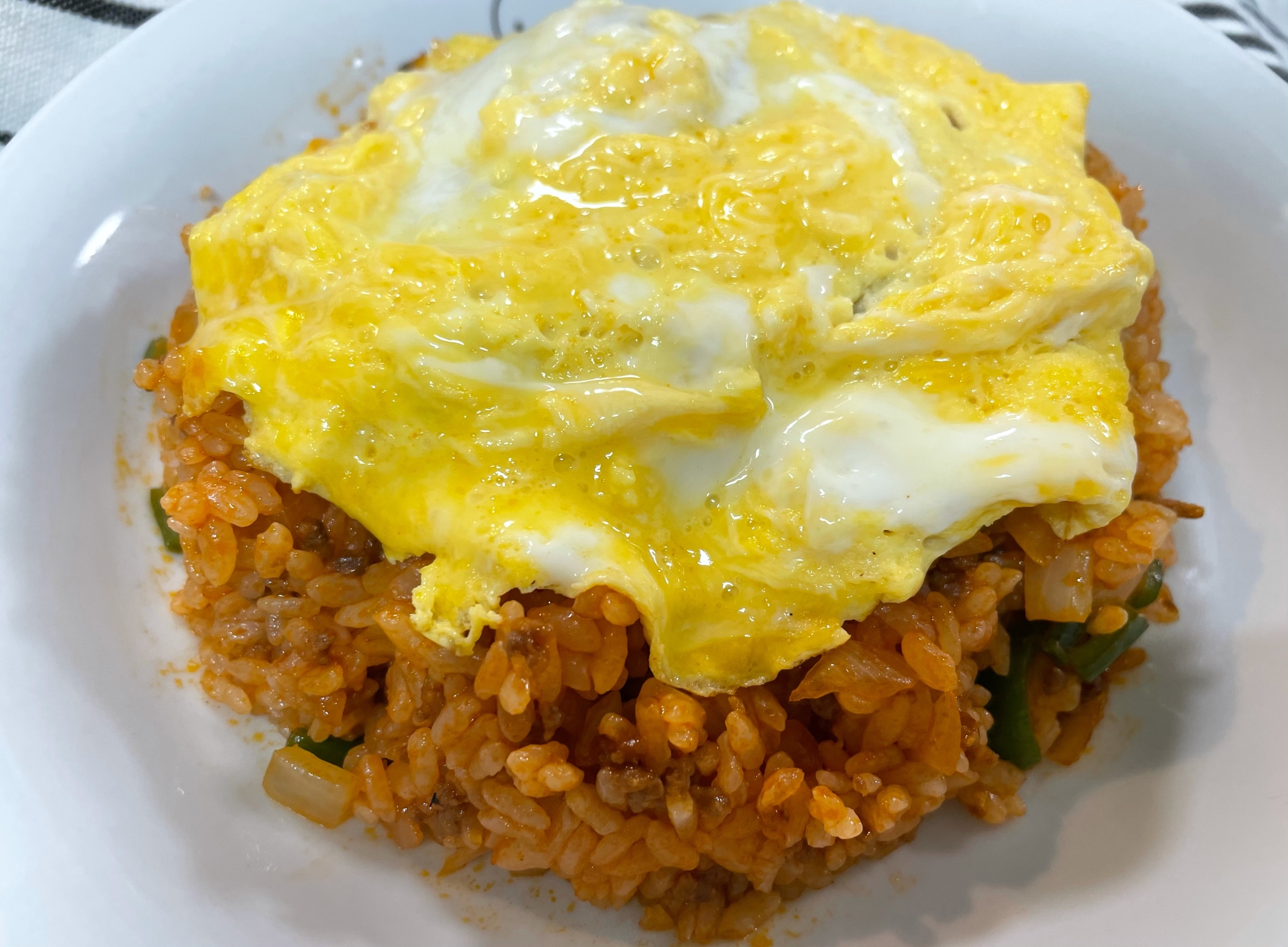 合い挽きミンチで作るオムライス レシピ 作り方 By めむむむちゃん 楽天レシピ