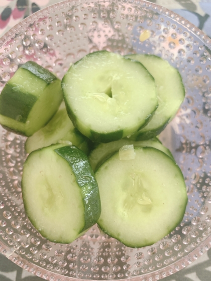 ワサビの風味が感じられて美味しかったです。きゅうりの消費にもなりました。また作ります！