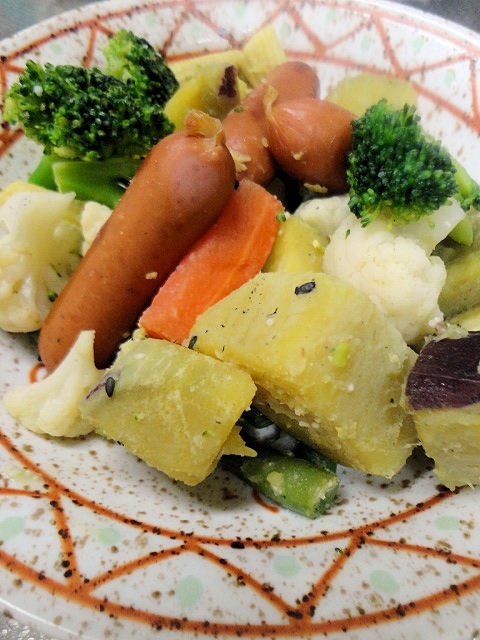 さつま芋と彩り野菜のイタリアンソテー