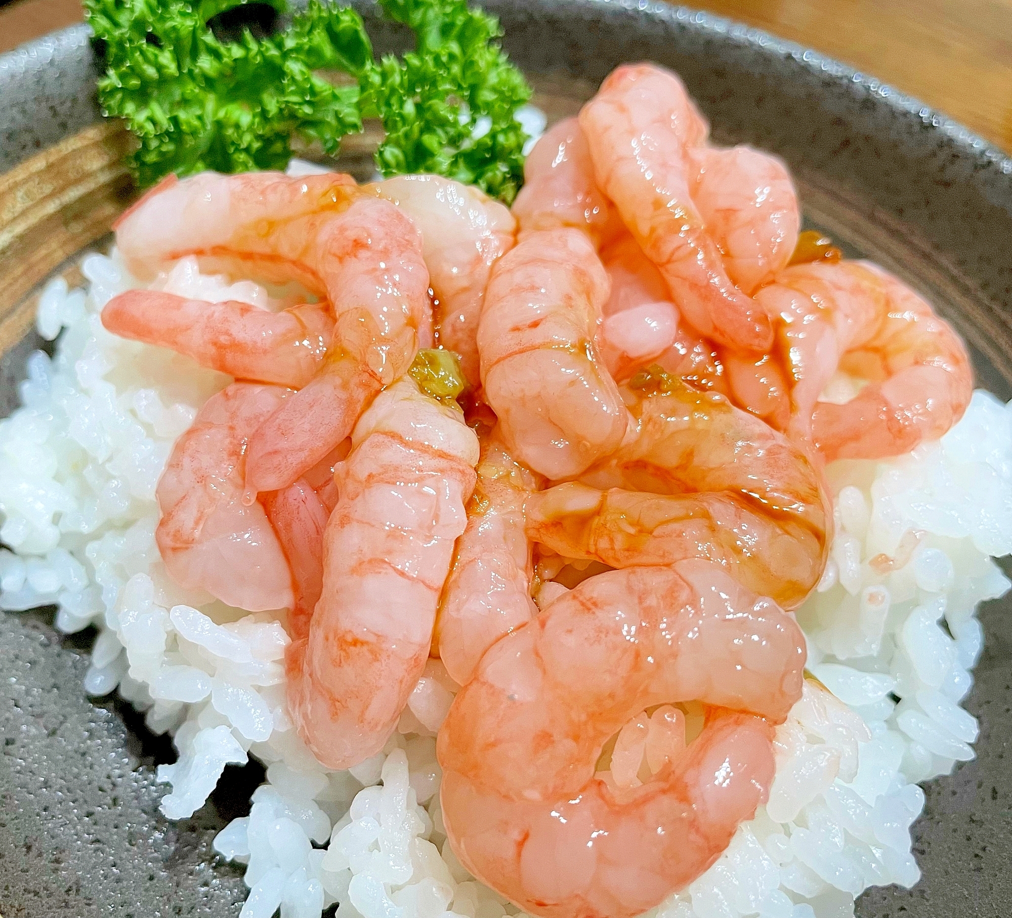 たっぷり甘エビ丼