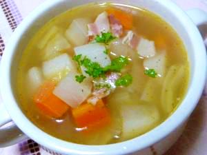 具沢山 温野菜たっぷりスープ レシピ 作り方 By Mar1k03 楽天レシピ