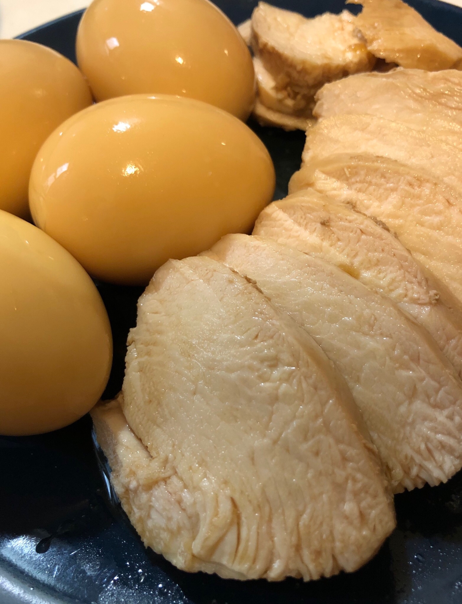鶏むねチャーシュー&味付け卵