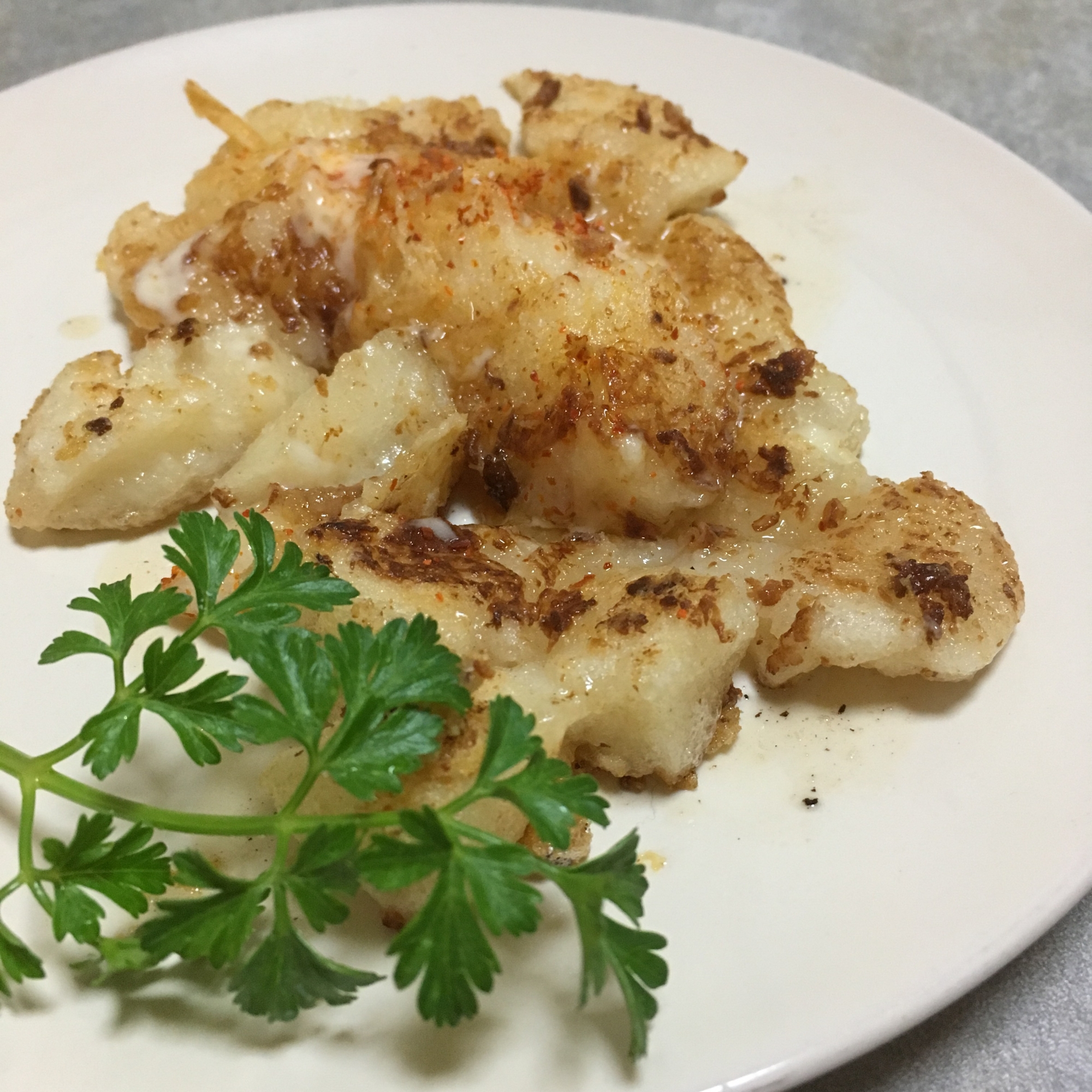 お餅のマヨチーズ焼き♪