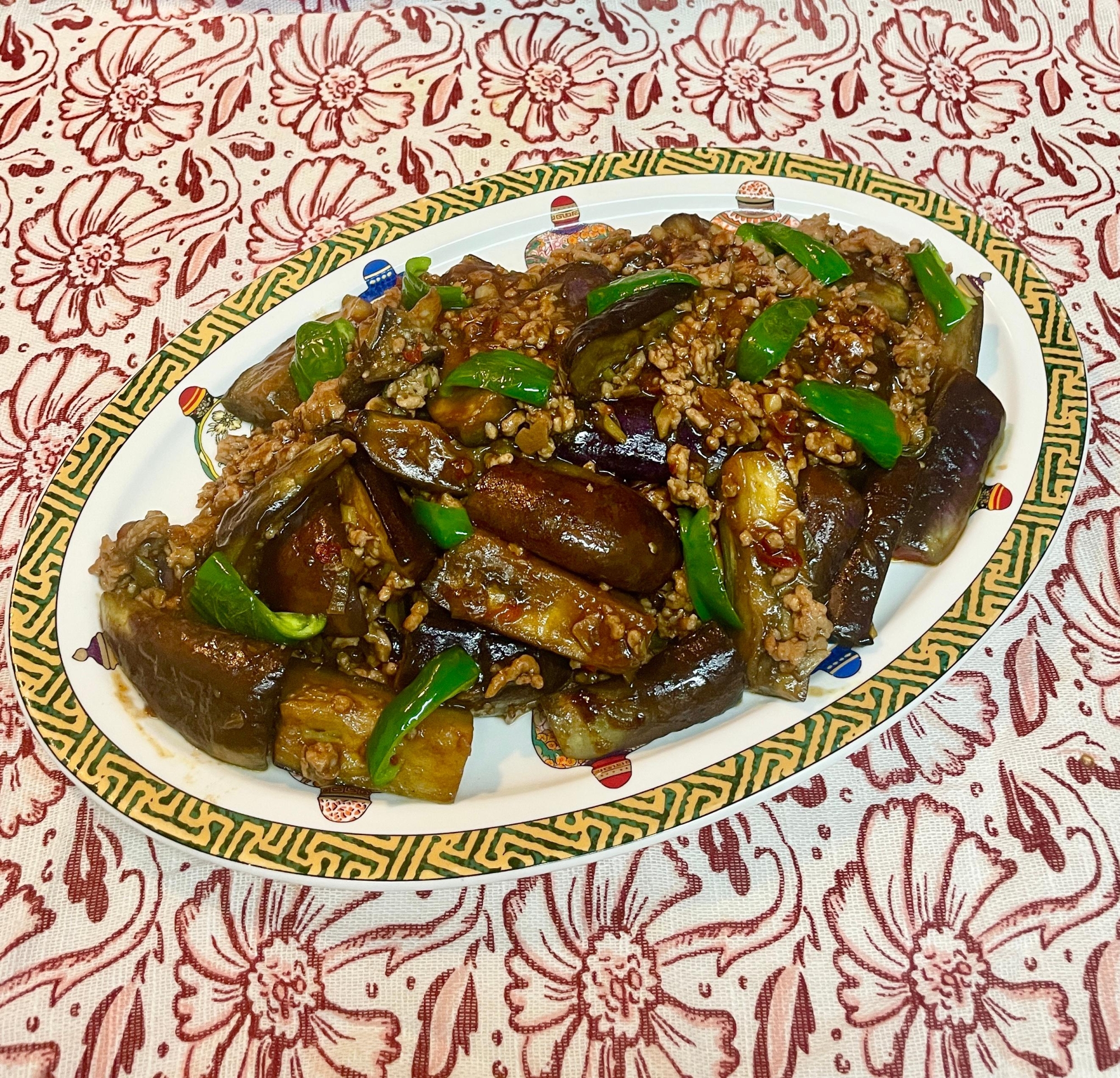 夏だから辛くしました♡麻婆茄子（マーボー茄子）