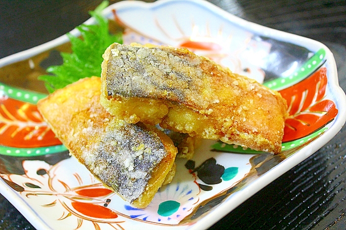 塩鯖のスパイシー揚げ*お弁当のおかず
