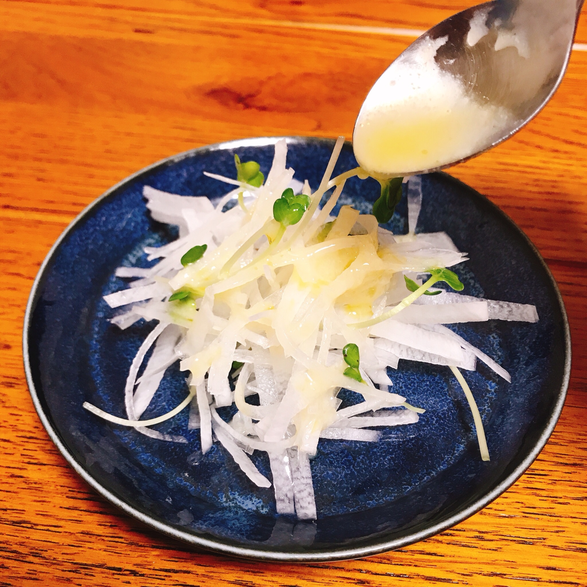 大根サラダ 白味噌ドレッシングがけ レシピ 作り方 By ムッカリーナ 楽天レシピ 大根サラダ 白味噌ドレッシングがけ レシピ 作り方 By ムッカリーナ 楽天レシピ