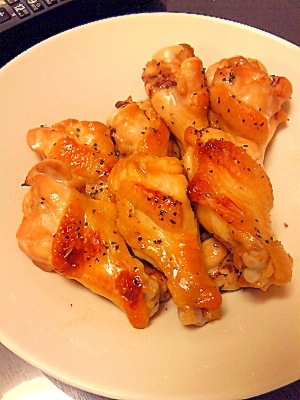 めんつゆで 手羽元オーブン焼 レシピ 作り方 By Tomogon11 楽天レシピ