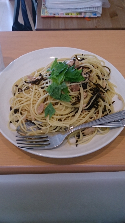 混ぜるだけ☆簡単ツナパスタ