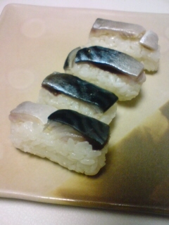 しめさばのにぎり