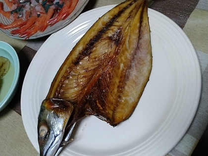 朝ごはんの定番！アジの干物