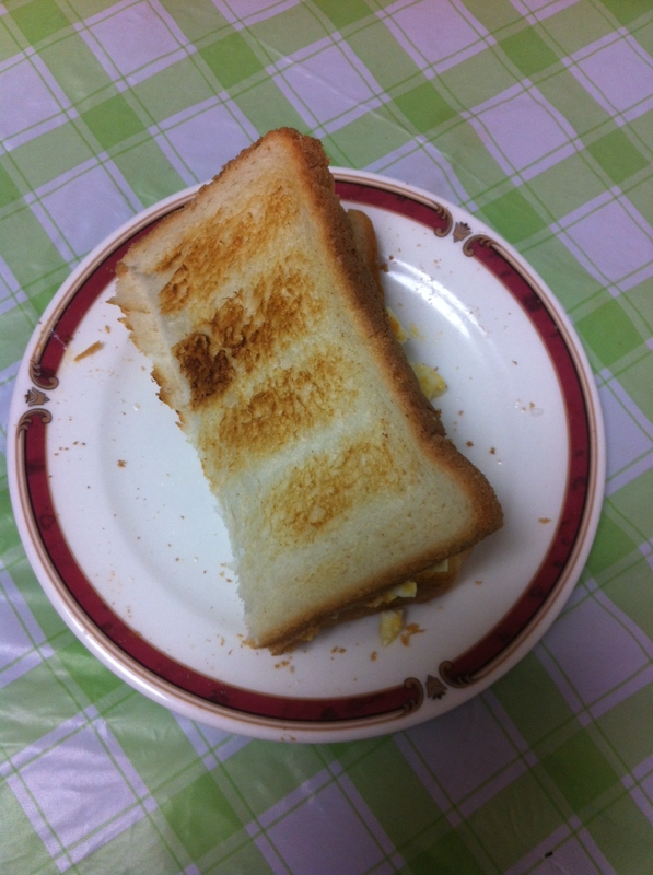 みんなで食べたい♪サーモンエッグサンド