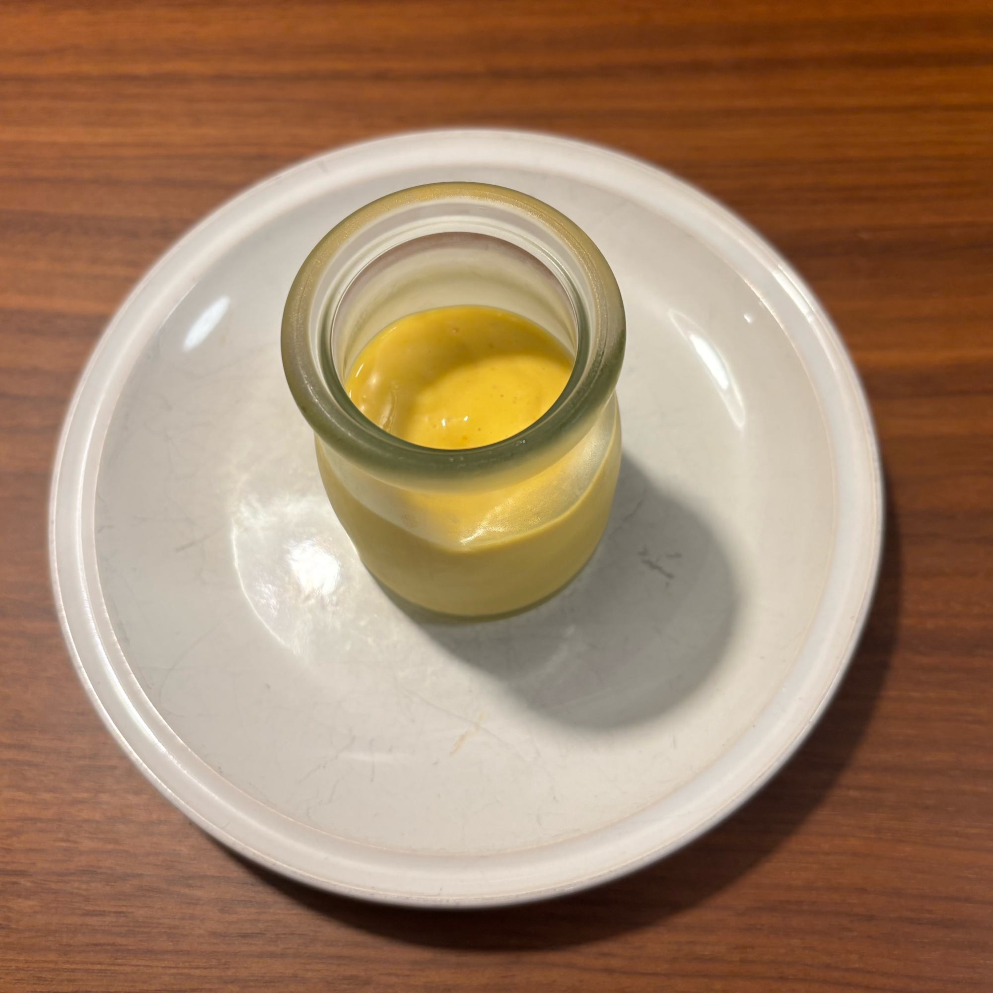 ドライマンゴーでヨーグルトプリン