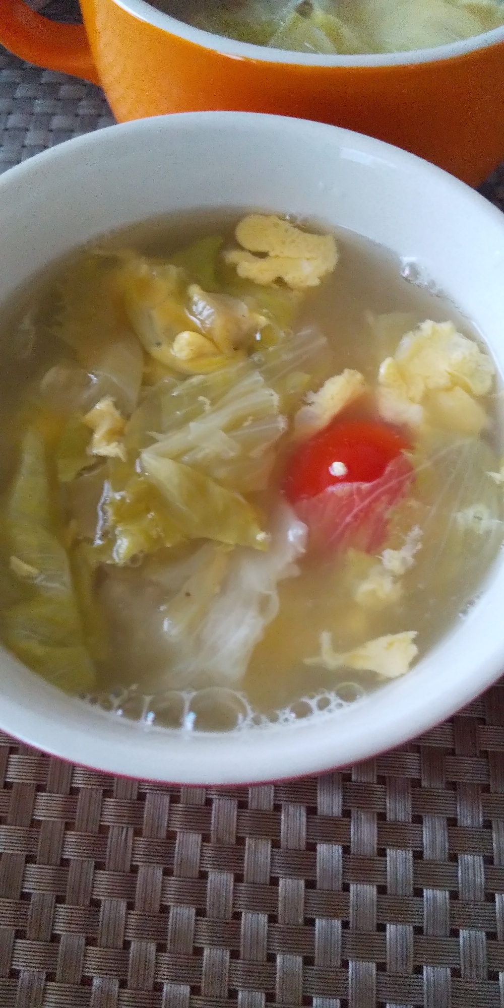 夏野菜の簡単スープ