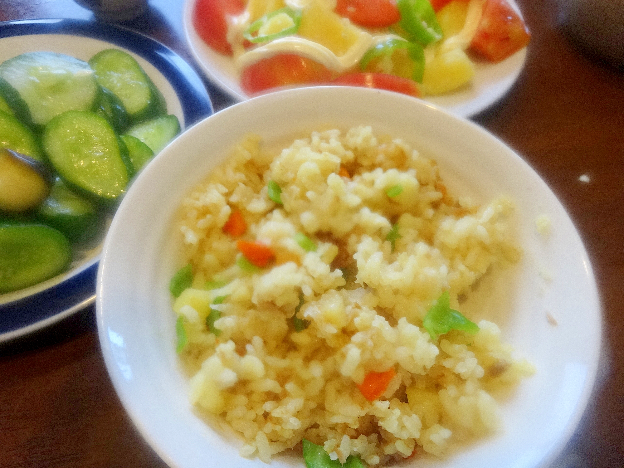 炊飯器にお任せ♥ツナ缶でカレー炊き込みご飯