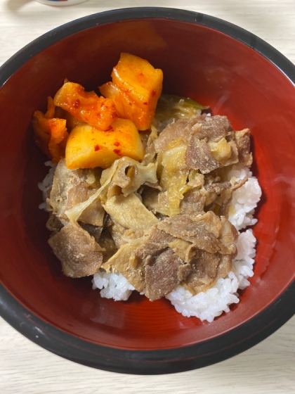 豚丼　ホットクックで楽チン♪