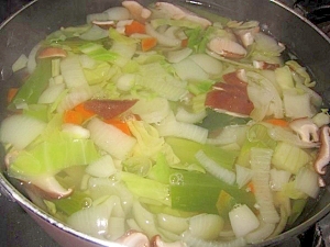 野菜たっぷりスープ♪