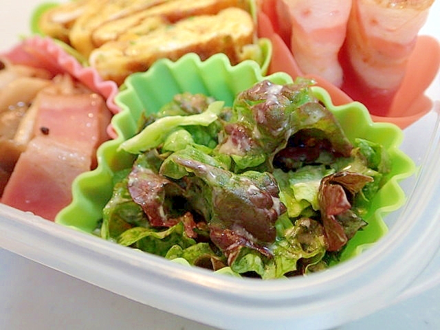 お弁当 サニーレタスのたまドレ マヨ和え レシピ 作り方 By ぷ みぃまま 楽天レシピ お弁当 サニーレタスのたまドレ マヨ和え レシピ 作り方 By ぷ みぃまま 楽天レシピ