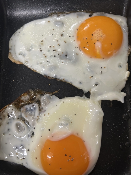 半熟目玉焼きの作り方