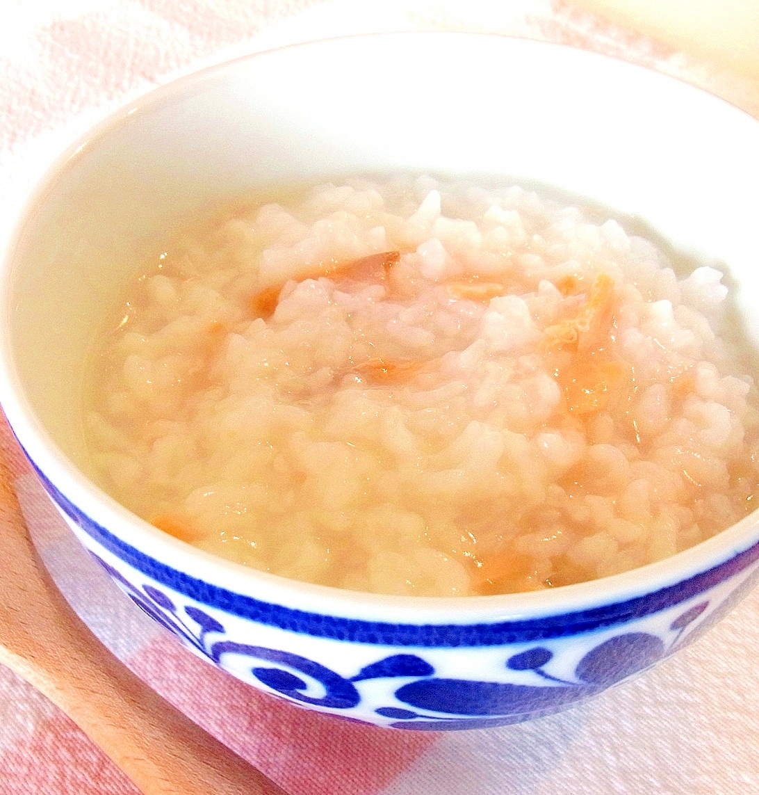 炊飯器で作る✿鮭粥