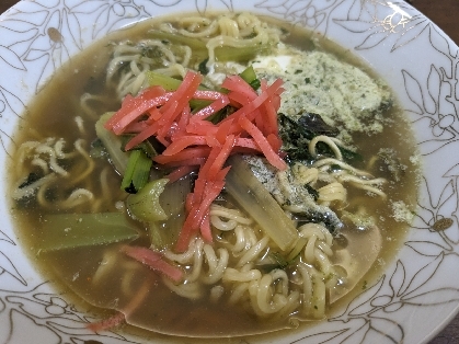 ニラ醤油ラーメン