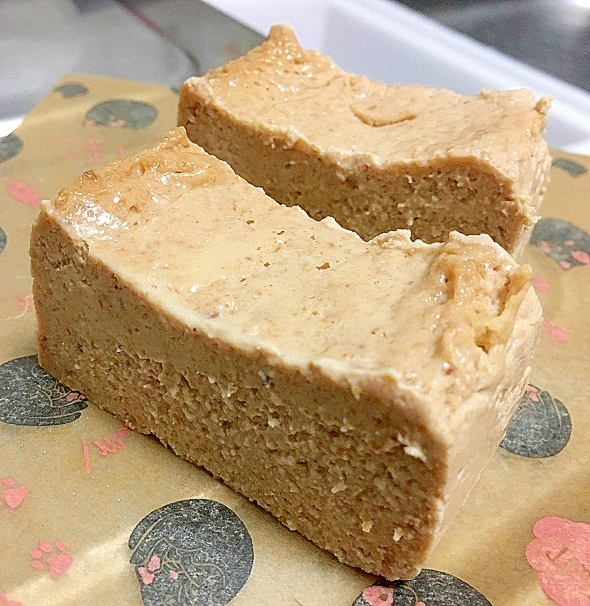 レンジで金ごまのチーズケーキ レシピ 作り方 By かざね 楽天レシピ