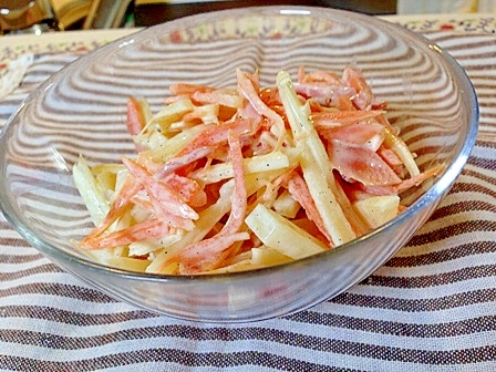 じゃがいもと人参のシャキシャキサラダ レシピ 作り方 By セレナまま 楽天レシピ じゃがいもと人参のシャキシャキサラダ レシピ 作り方 By セレナまま 楽天レシピ