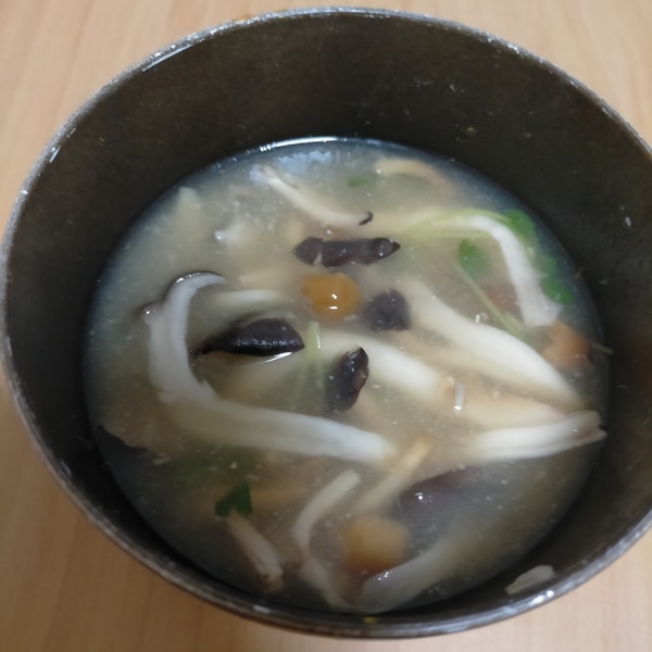 なめことヒラタケと豆苗の味噌汁 レシピ 作り方 By Piyo Piyo 楽天レシピ なめことヒラタケと豆苗の味噌汁 レシピ 作り方 By Piyo Piyo 楽天レシピ